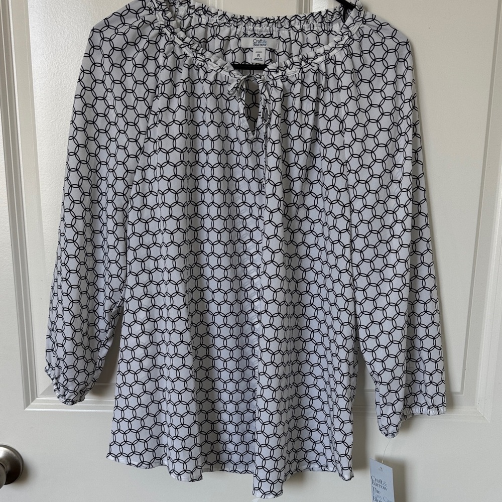 Croft & Barrow The Easy Care Blouse